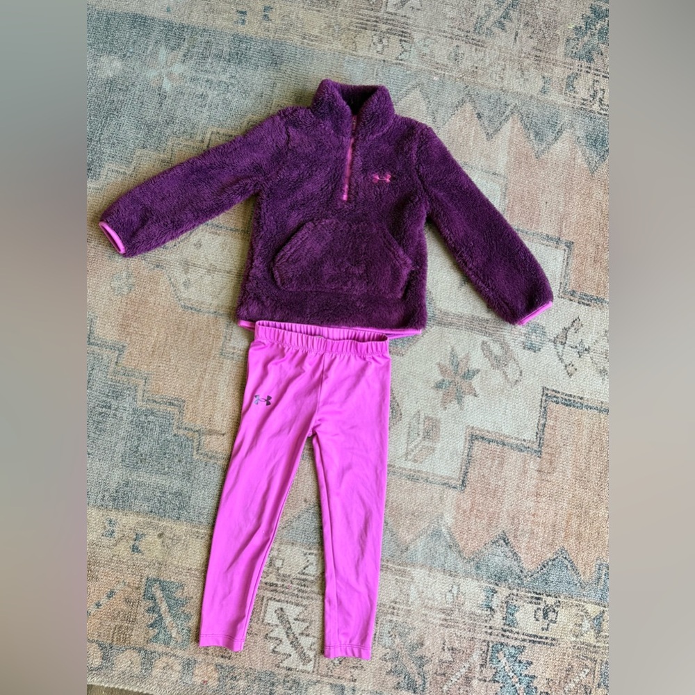 Under Armour Toddle Girl winter set size 4